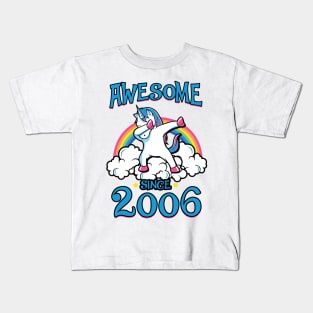 Awesome since 2006 Kids T-Shirt